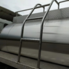 Foton 4X2 4000L Food Grade Stainless Steel Milk Tank Truck Milk Transport Truck