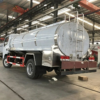Dongfeng 4X2 Stainless Steel Tank Fresh Milk Tanker Truck 5000liters Small Milk Transport Tank Truck