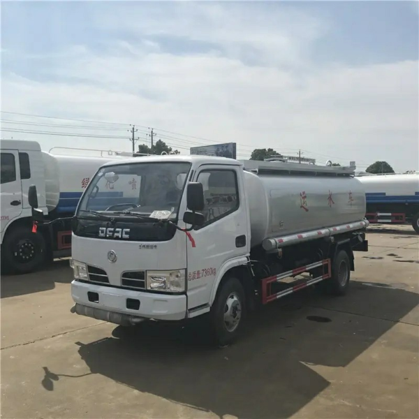 DFAC Small 304 2b Stainless Steel Potable Drinking Water Tanker Truck for Sale