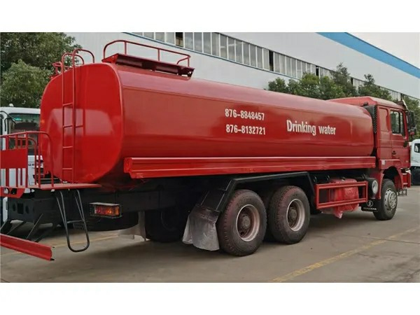 Shacman F3000 Drinking Water Portable Truck 20cbm Milk Tank Delivery Truck for Sale