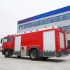 Factory Price HOWO Double Row off-Road 8000liters Fire Fighting Truck for Sale