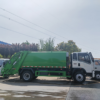 HOWO 7cbm Rhd Waste Refuse Collection Garbage Compactor Truck with Guard Cover