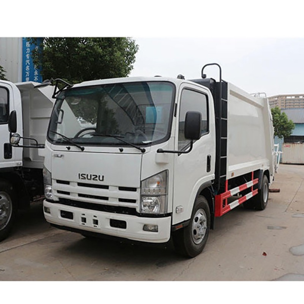 Japanese 1suzu 8 10 Cbm Compressed Garbage Truck Garbage Compactor Truck