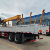 Factory Direct Sale 1suzu Giga 14 Ton Hydraulic Truck Mounted Crane Straight Boom Crane for Sale