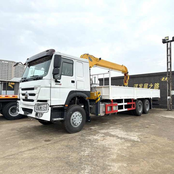 Sinotruk HOWO Truck Mounted Crane 8ton 10ton 12ton 14ton Telescopic Boom Lift Crane Truck Price