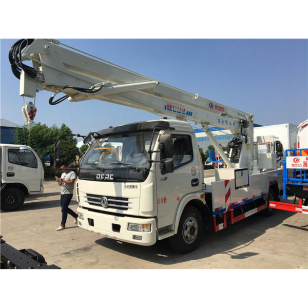 Factory Price Dongfeng DFAC 6-Wheeler 18m Folding Boom Aerial Work Platform Truck for Sale
