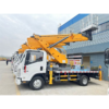 1suzu Kv100 4X2 Straight Arm Telescopic Boom 28-32 Meters Hydraulic Aerial Bucket Truck