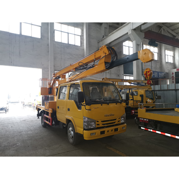 Dongfeng Road Construction Vehicles 16m Mobile Aerial Work Platform High Altitude Operation Truck for Sale