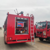 China Factory HOWO 5.5cbm Foam Tanker Fire Fighting Truck for Sale