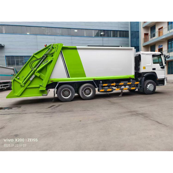 HOWO 6X4 Compressed Refuse Rubbish Bin Collection Garbage Compactor Recycling Truck