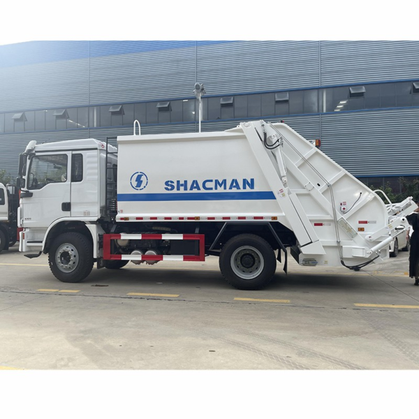 Shacman L3000 4X2 Compression Garbage Trucks Hydraulic Garbage Compactor Rubbish Truck