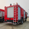HOWO 4X2 Small 8cbm Water Tank Fire Fighting Rescue Truck Fighting Emergency Firefighter Truck