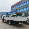 Isuzu Kv100 5ton Telescopic Truck Mounted Crane Boom Hydraulic Loader Crane Supplier