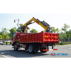 Factory Price Sinotruk HOWO 4X2 Grab Type Dump Garbage Removal Truck with Crane