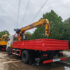 Dongfeng Truck Mounted Crane Manufacturer 4X2 Small 8ton Telescopic Crane Truck for Sale