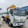1suzu Kv100 Small 5ton 6.3ton Crane Truck Light Truck with Crane for Sale