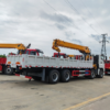 Factory Direct Sale 1suzu Giga 14 Ton Hydraulic Truck Mounted Crane Straight Boom Crane for Sale