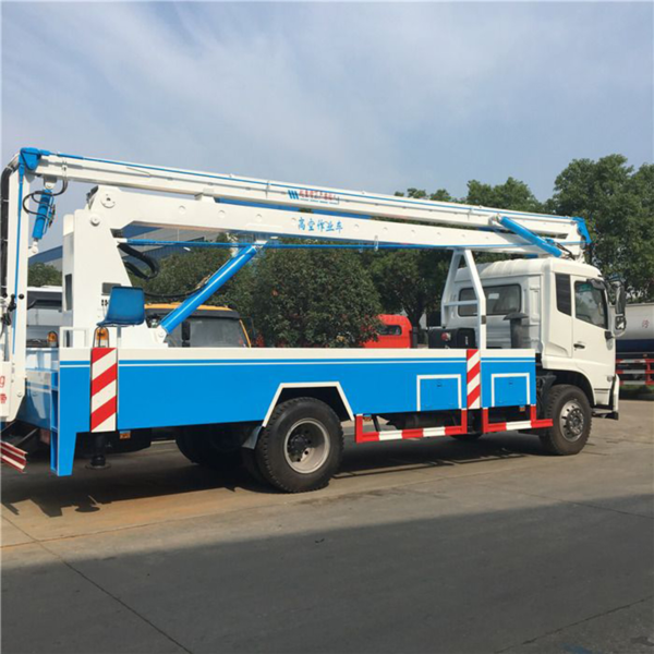 New Dongfeng 20m 22m Folding Arm Aerial Platform Working Hydraulic Lift Bucket Truck for Sale