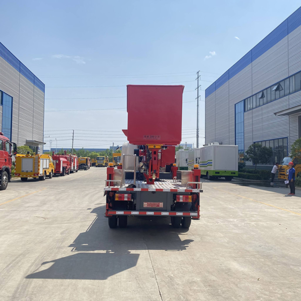 Factory Customization HOWO Aerial Work Vehicle 28m Telescopic High Altitude Working Platform Truck New Diesel