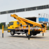 China Jmc 27 M 28m High Altitude Operation Truck 23m Hydraulic Aerial Manlift Work Platform Truck for Sale