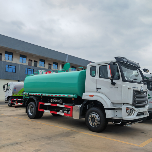 主图6 HOWO 4X2 15cbm Road Cleaning Spray Water Tanker Water Sprinkler Truck for Sale
