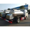 主图6 Good Price Foton Small Stainless Steel Tank Milk Delivery Truck Fresh Milk Transport Tanker Truck