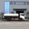 Cheap Price Dongfeng 4X2 Bulk Beer Juice Fresh Milk Stainless Steel Tank Truck for Sale