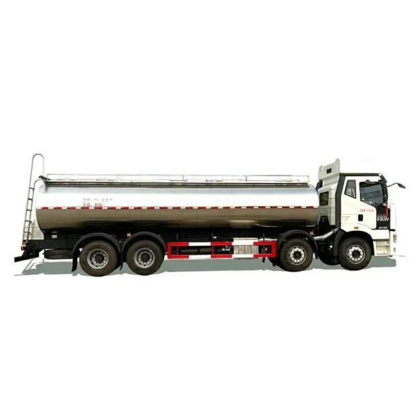 China FAW 8X4 22cbm 304 Stainless Steel Water Milk Tank Truck Price