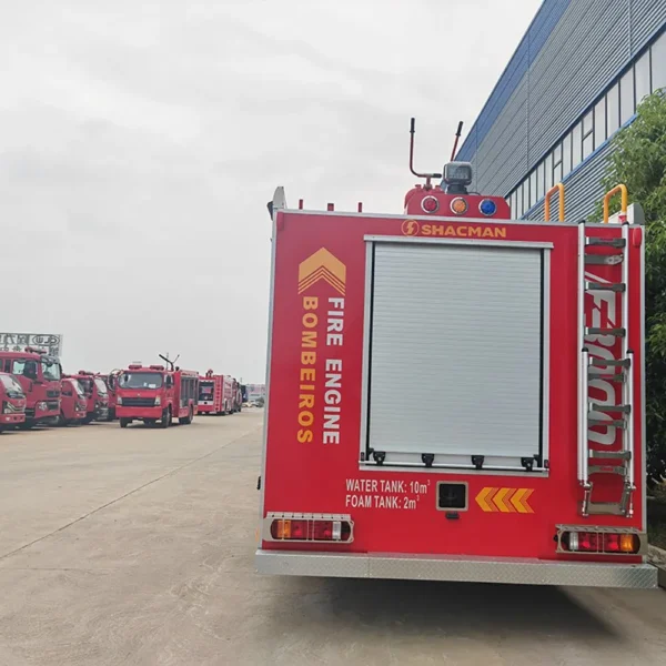 Shacman F3000 12000liter 12ton Foam Water Tanker Fire Fighting Rescue Engine Truck
