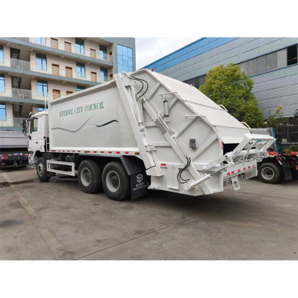 Shacman 6X4 Heavy Duty 23cbm Garbage Compactor Truck Large Capacity Waste Truck